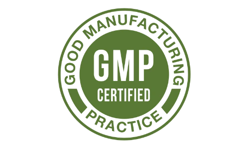 Good Manufacturing Practice GMP certified badge